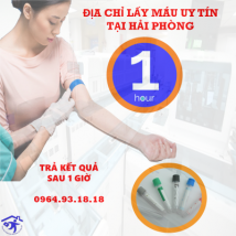 Dịch vụ xét nghiệm máu thông thường